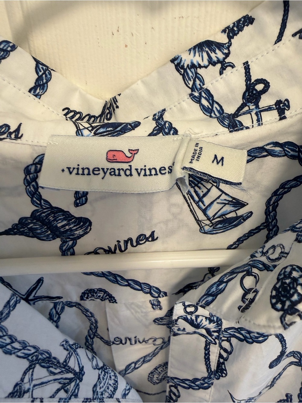 Vineyard Vines Women's Rope Toile Lucaya Tunic  Size Medium - Picture 4 of 7